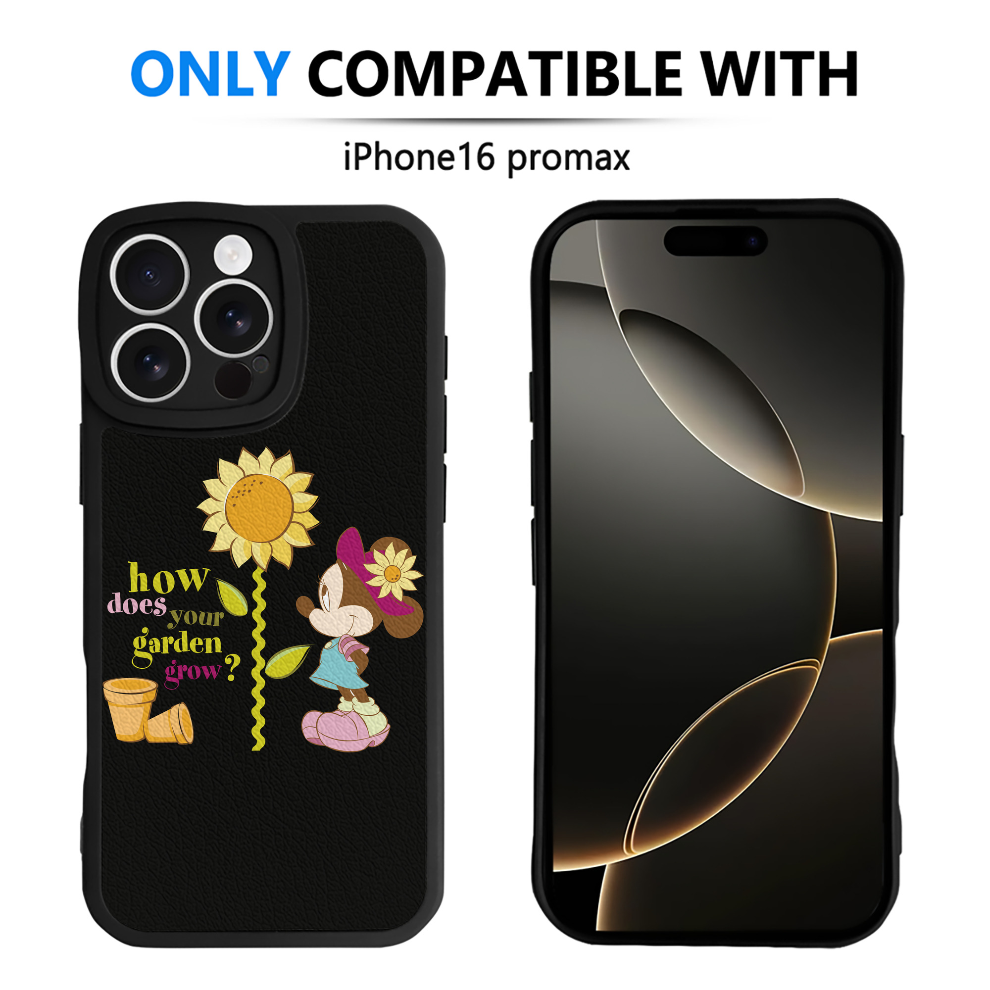 （画像用） ミッキーマウス Mickey Mouse 【iPhone 16シリーズ対応】シリコンスマホケース（レザー調） 材質：シリコン